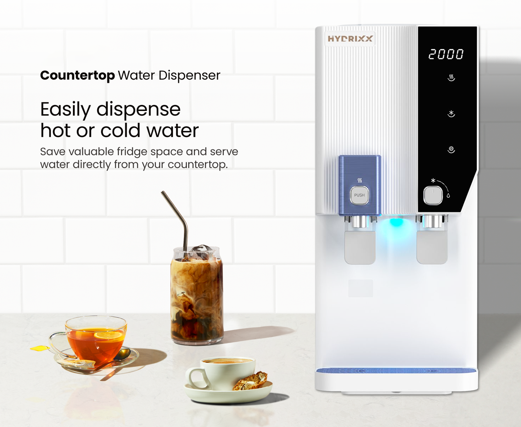 Lumitouch Countertop Smart LED Water Purifier - 4 Stages Halal Filter Set - Image 7