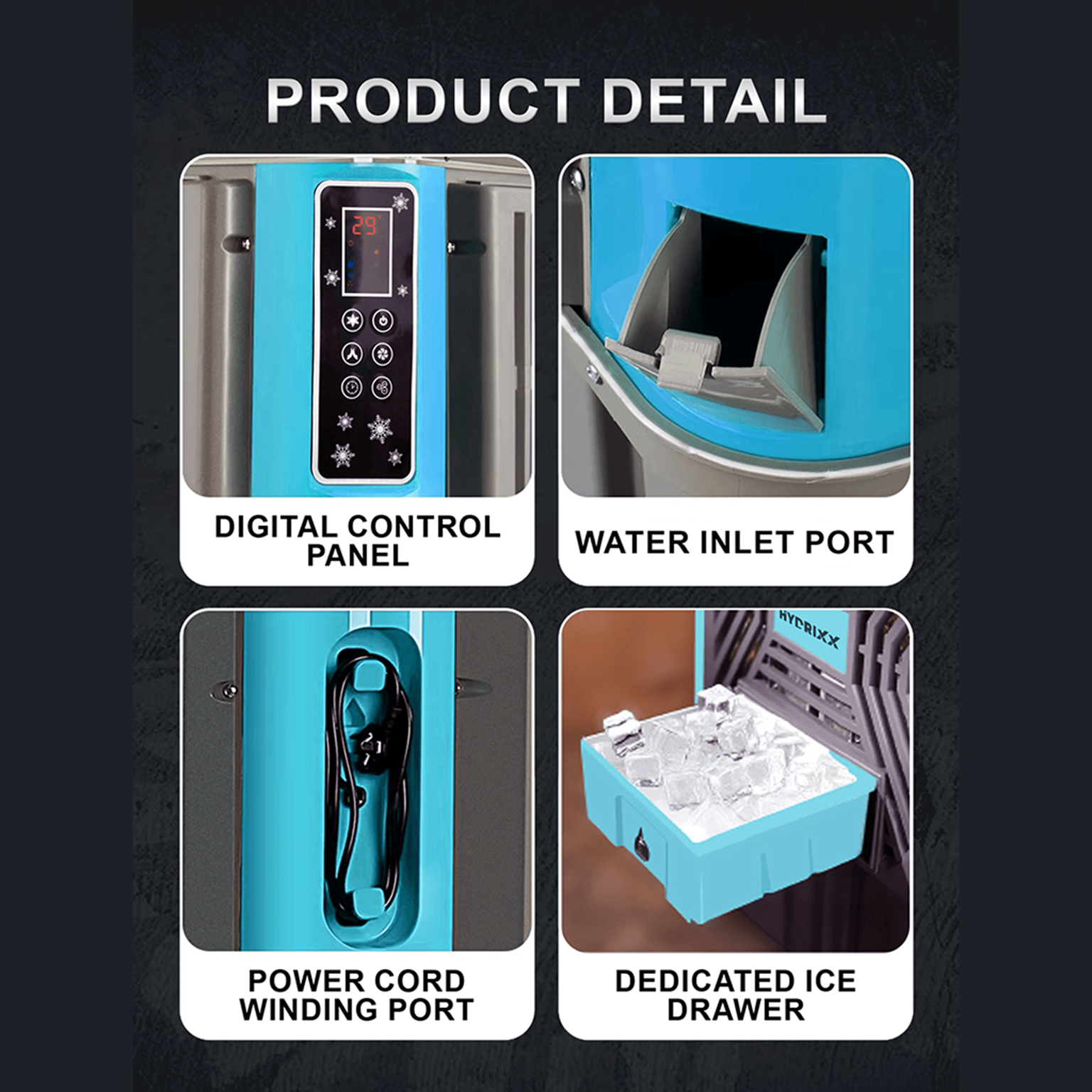 【200L】Air Max 200 High Power Commercial/Industrial Air Cooler - Image 5